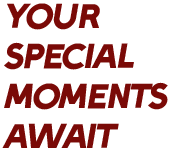 your special moments await